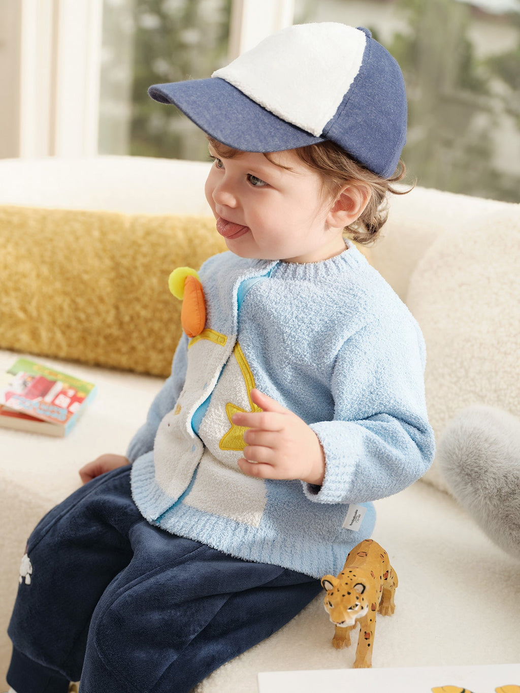 Balabala Baby Unisex Wool Cardigan