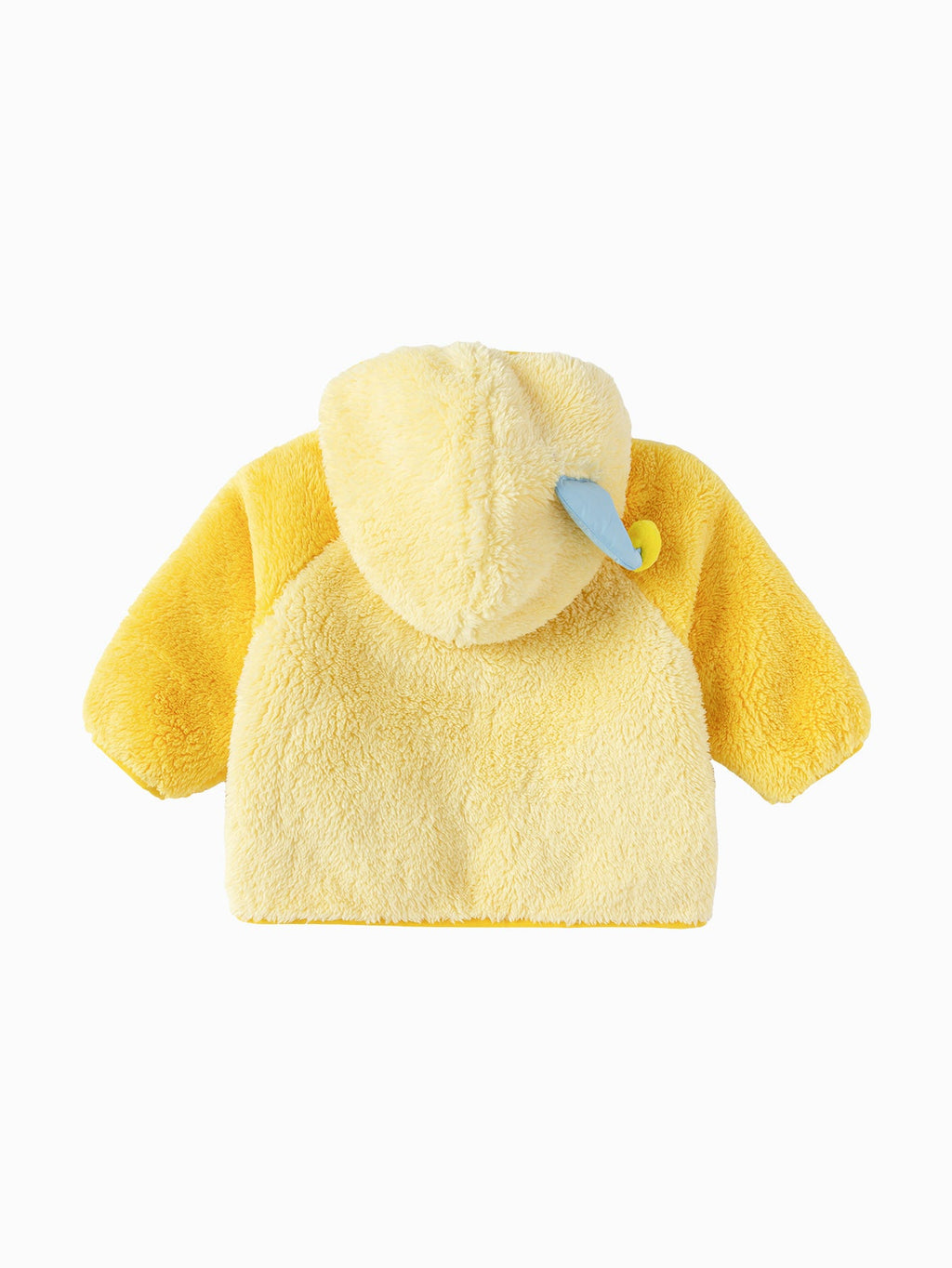 Balabala Baby Toddler Unisex Penguin Sherpa Fleece Zip-Up Hooded Jacket