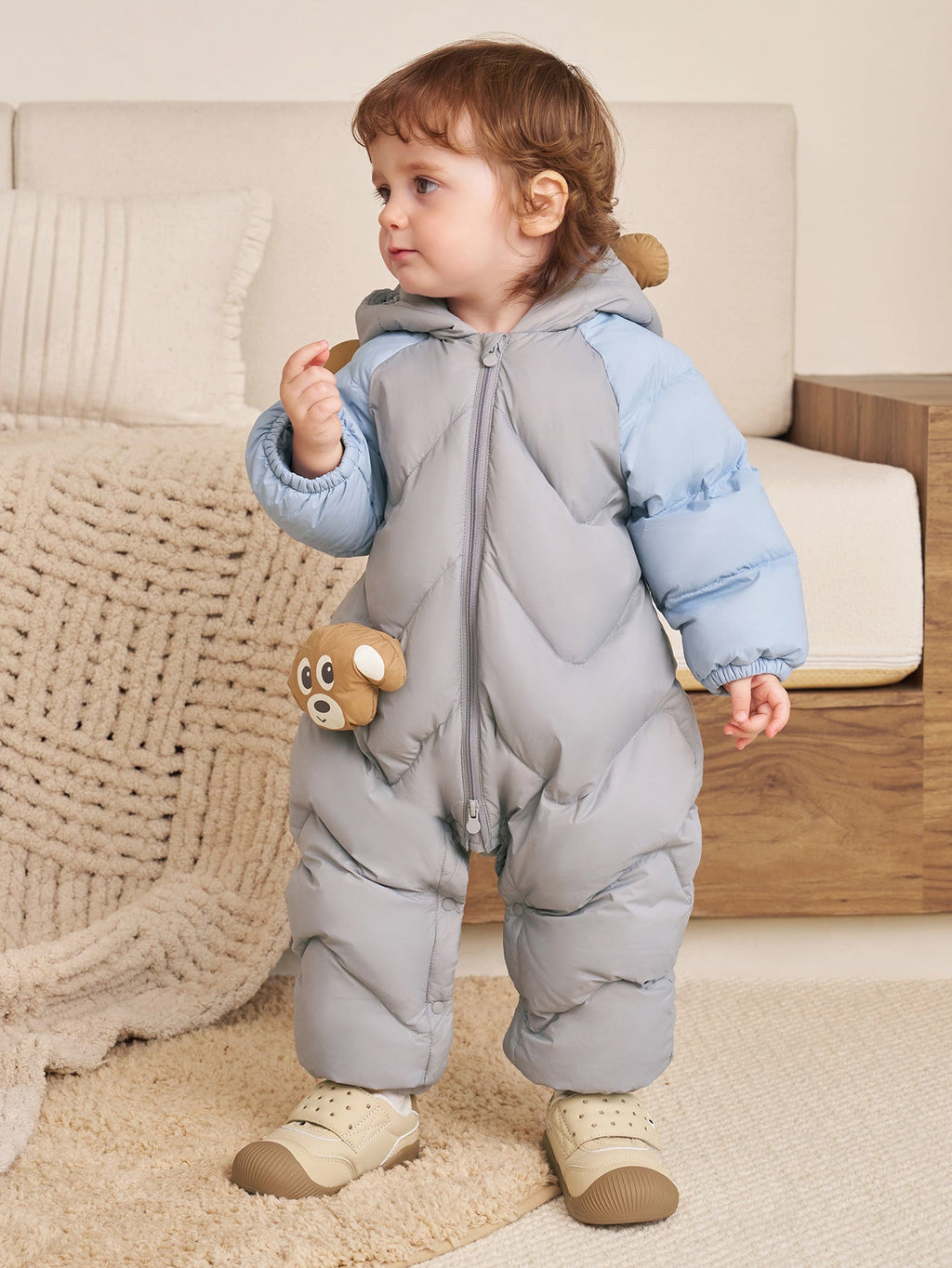 Balabala Baby Unisex Woven Jumpsuit