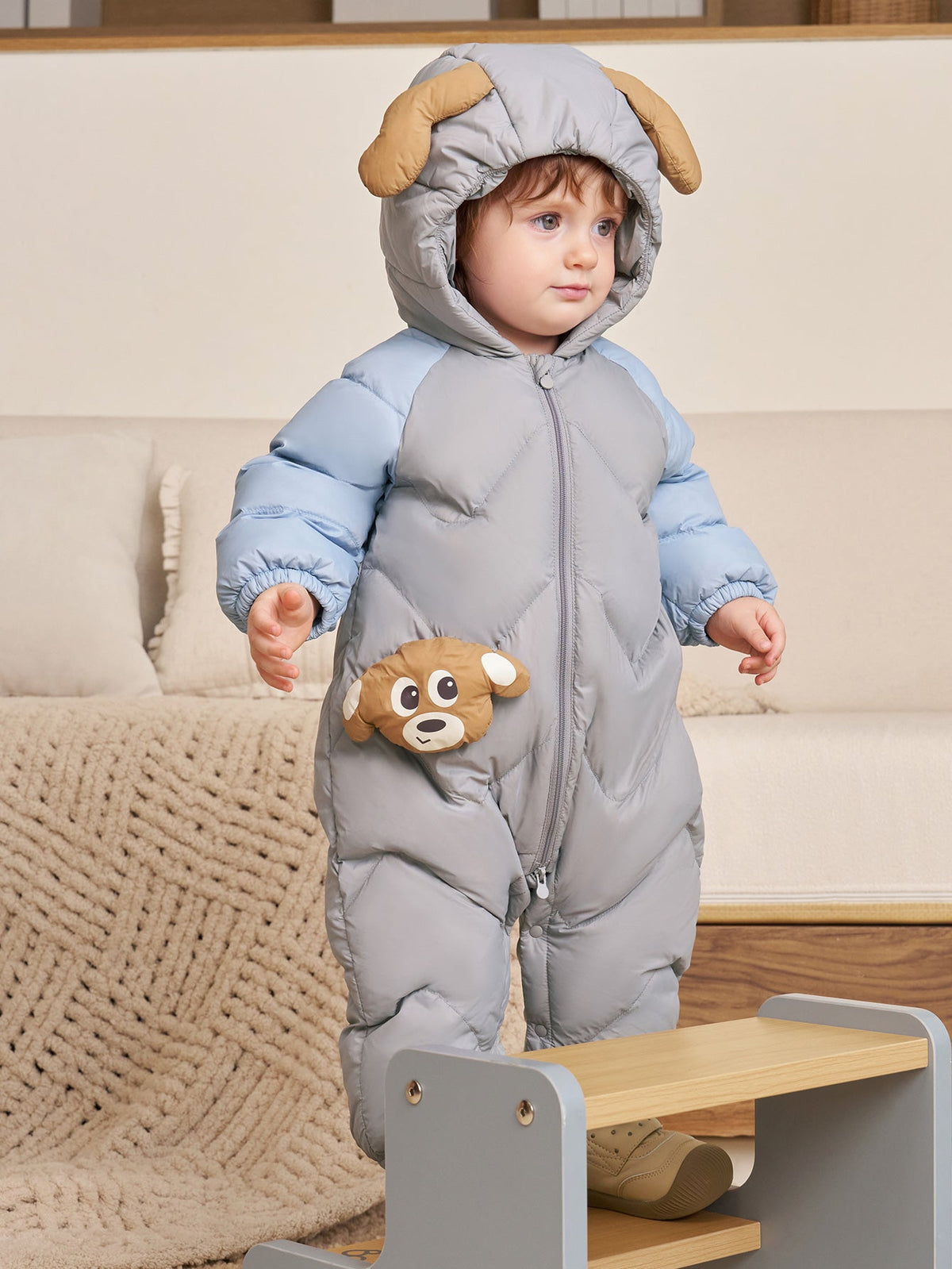 Balabala Baby Unisex Woven Jumpsuit