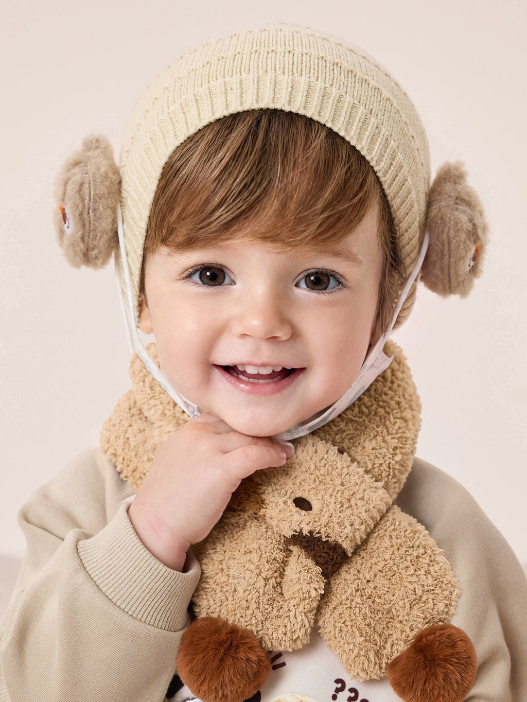 Balabala Baby Unisex Knitted Scarf