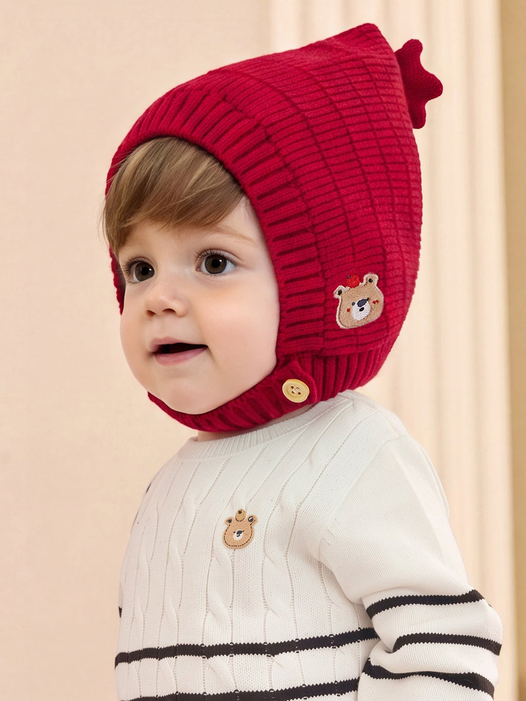 Balabala Baby Unisex Ear Flap Cap