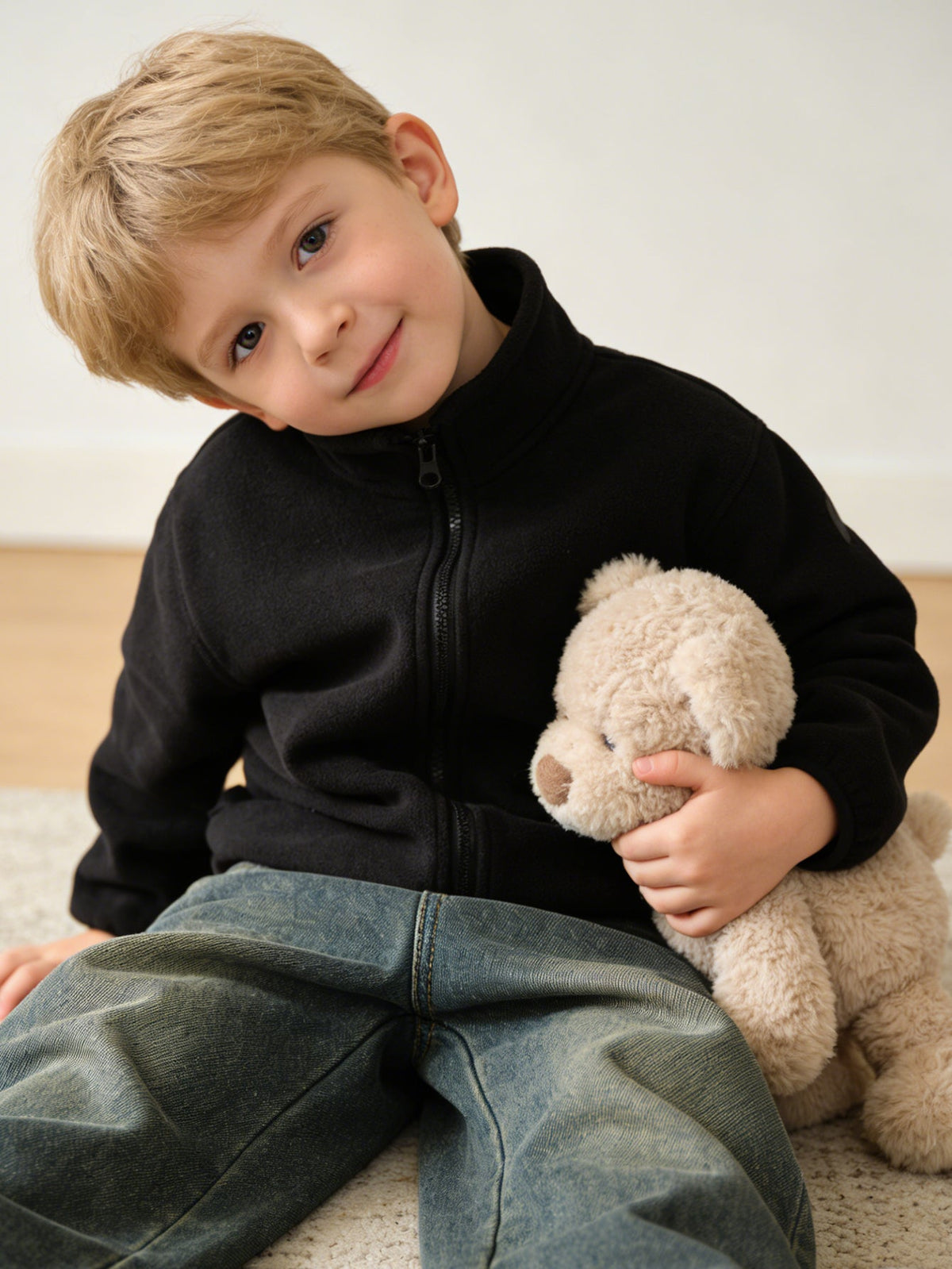 Balabala  Anti-Static Warm Soft Skin-Friendly Fleece Jacket