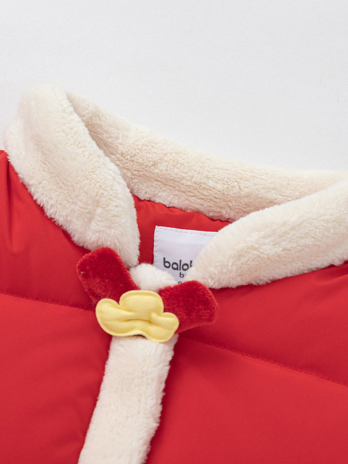 Balabala Children's Clothes Baby Down Jacket Baby Coat 2025 New Winter Clothes Neo- Chinese style New Year Greeting Outfit