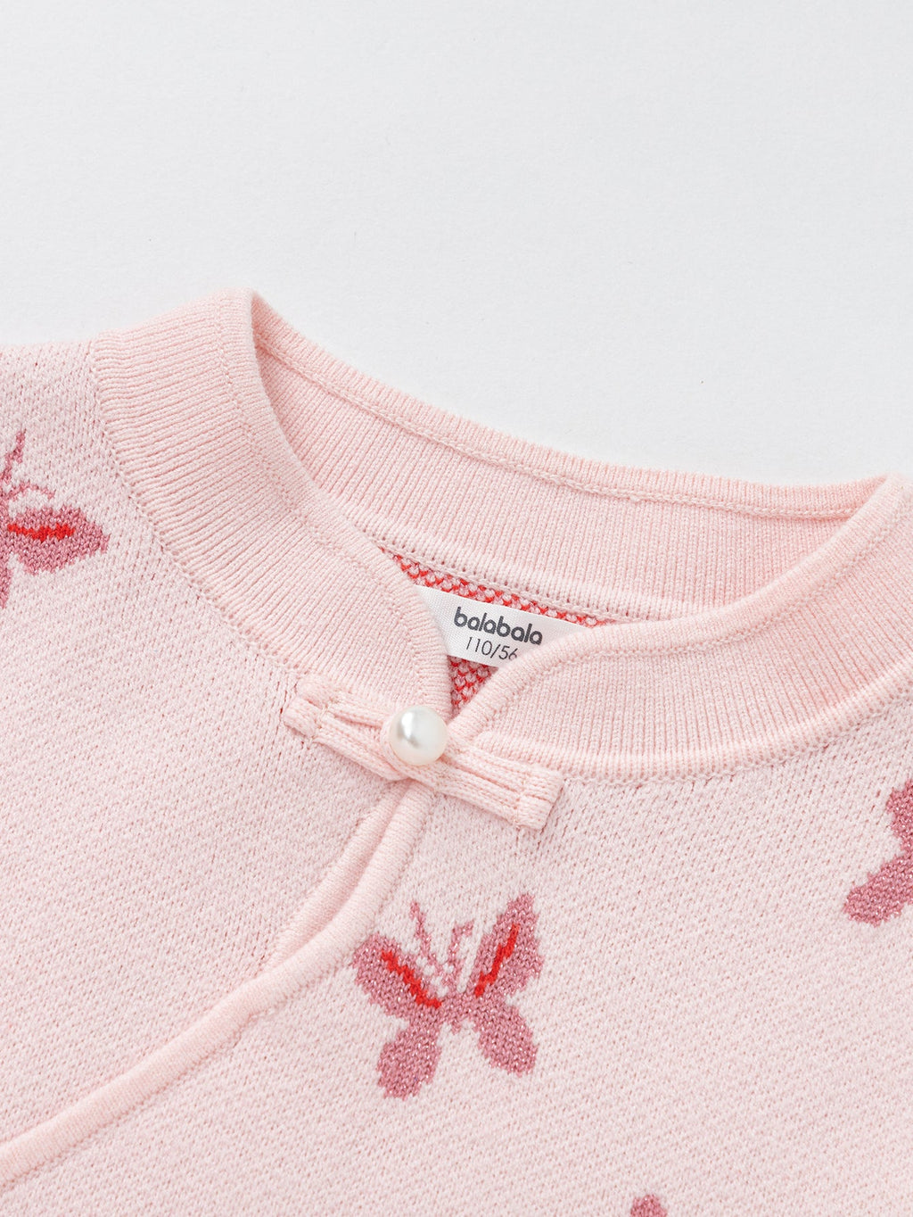 Balabala Children Clothes Girl Dress Children Skirt Knitted Mesh 2025 Winter New Princess Dress New Year