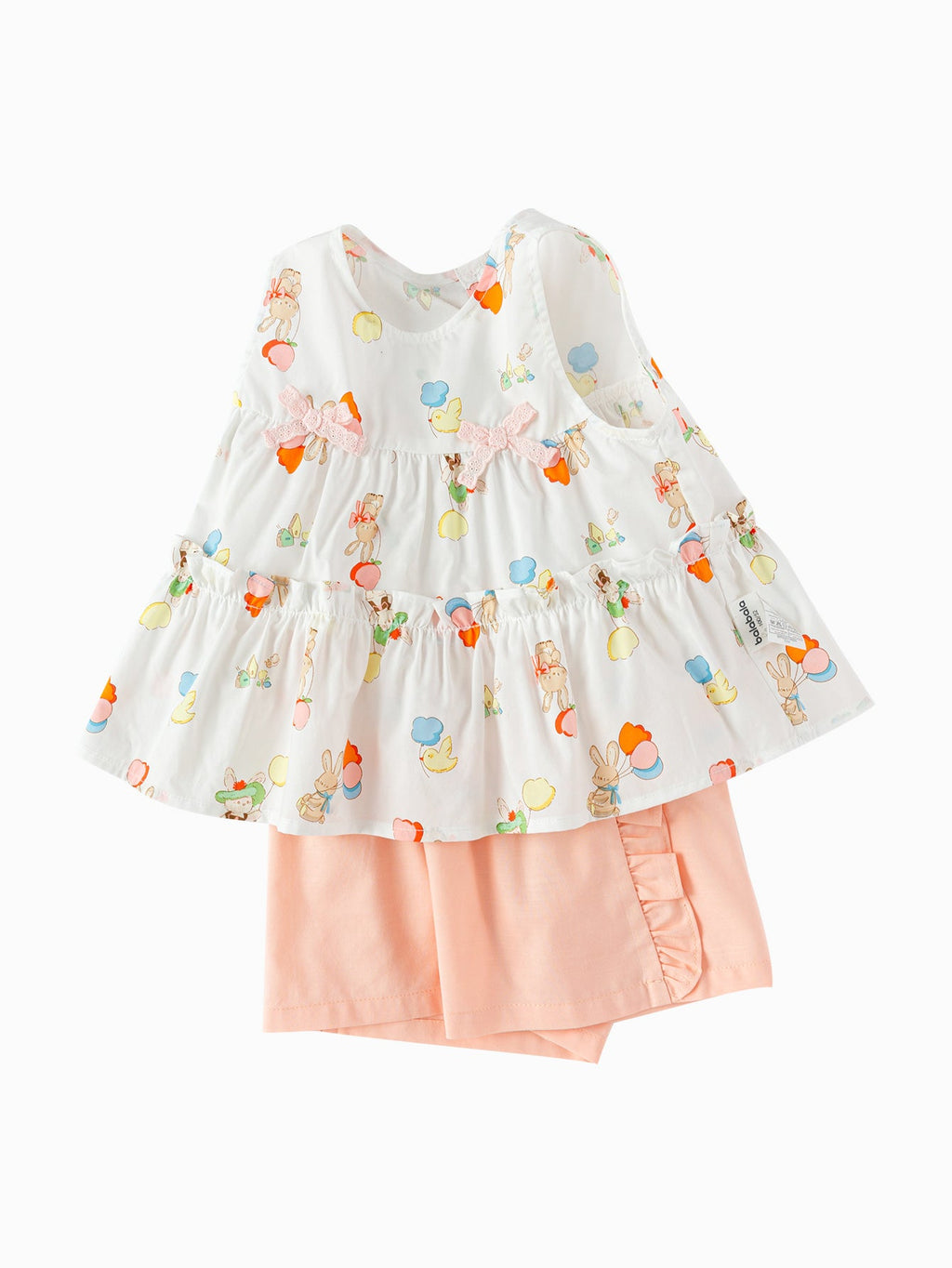 Baby Girl Short Sleeve Suit