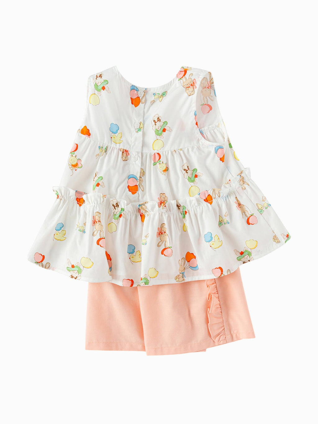 Baby Girl Short Sleeve Suit