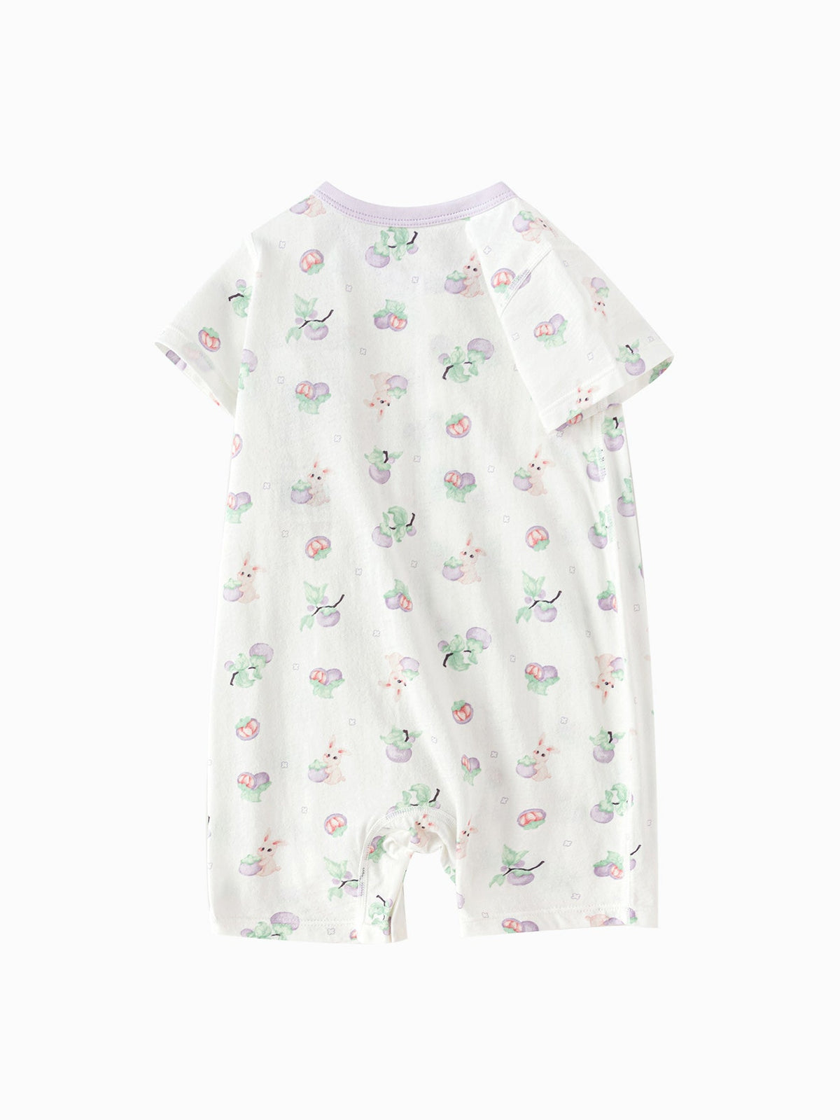 Baby Unisex Baby Underwear Suit In A Straight Open Jumpsuit