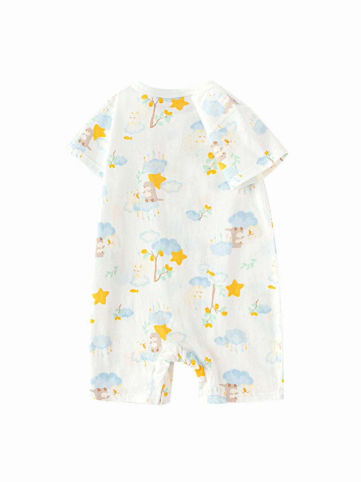 Baby Unisex Baby Underwear Suit In A Straight Open Jumpsuit