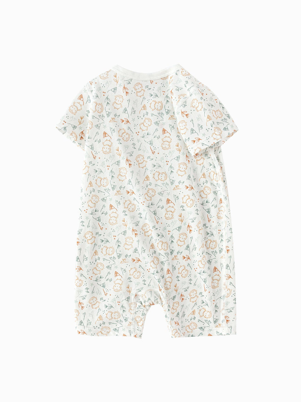 Baby Unisex Baby Underwear Suit In A Straight Open Jumpsuit