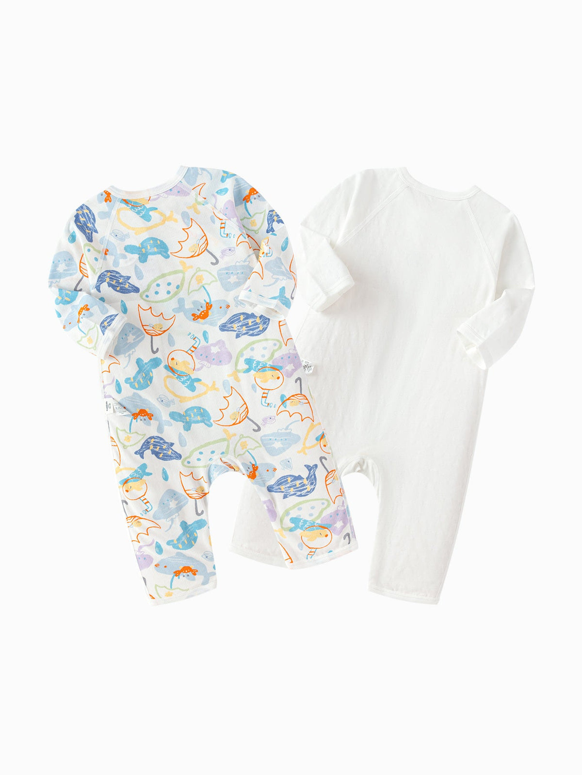 Baby Unisex Underwear Suit Side Open Jumpsuit