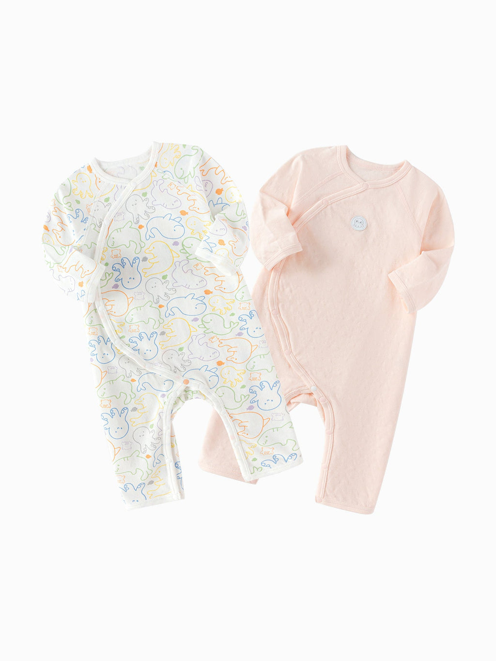 Baby Unisex Underwear Suit Side Open Jumpsuit
