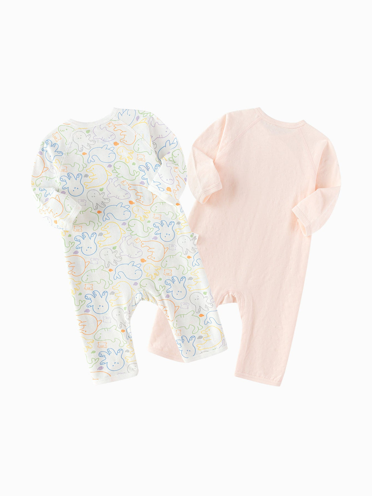 Baby Unisex Underwear Suit Side Open Jumpsuit