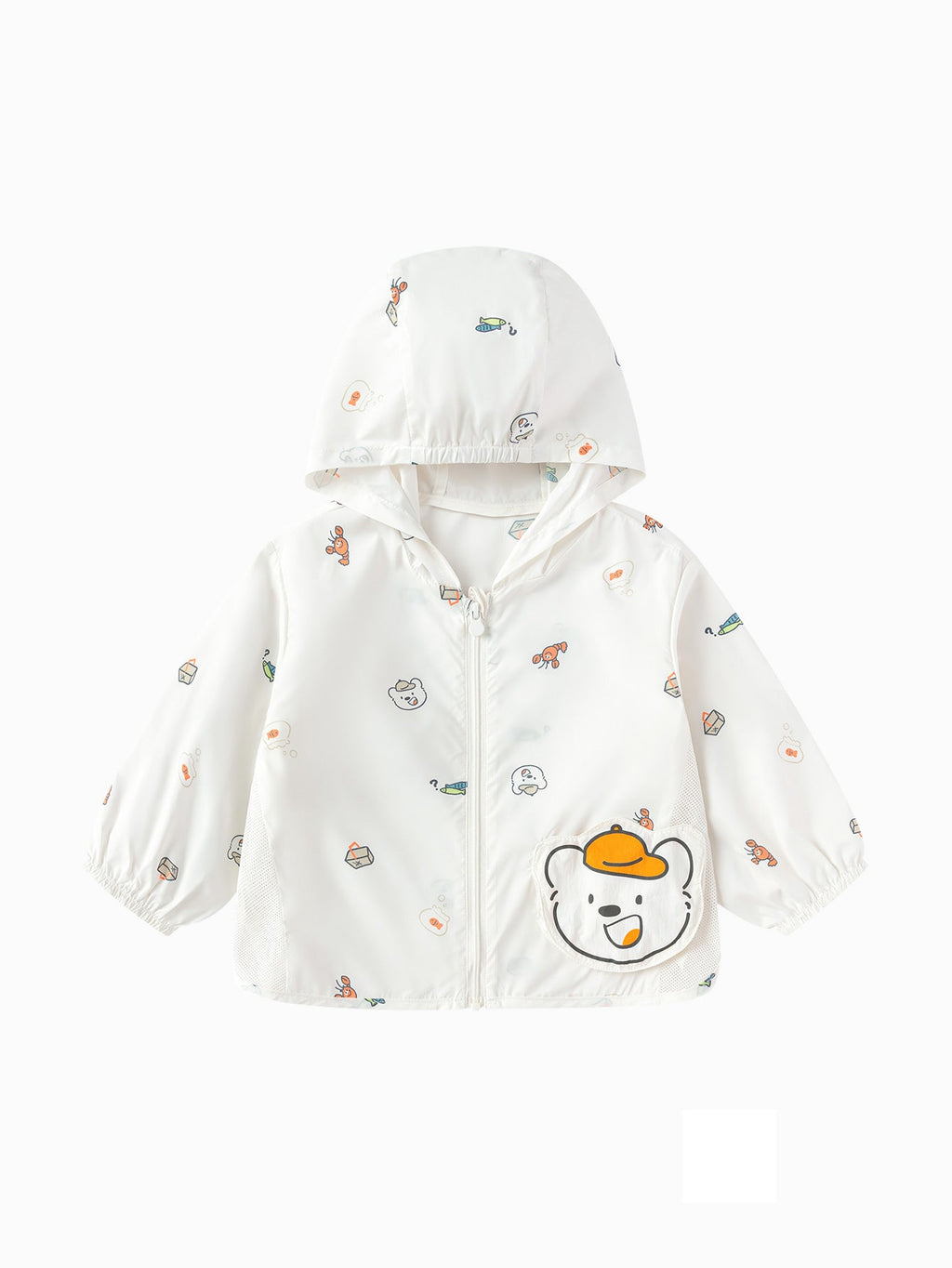 Balabala Baby Unisex Cartoon Hooded Jacket