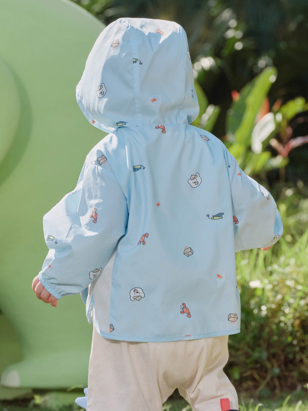 Balabala Baby Unisex Cartoon Hooded Jacket