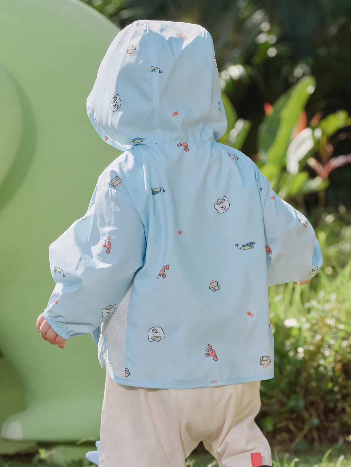 Balabala Baby Unisex Cartoon Hooded Jacket