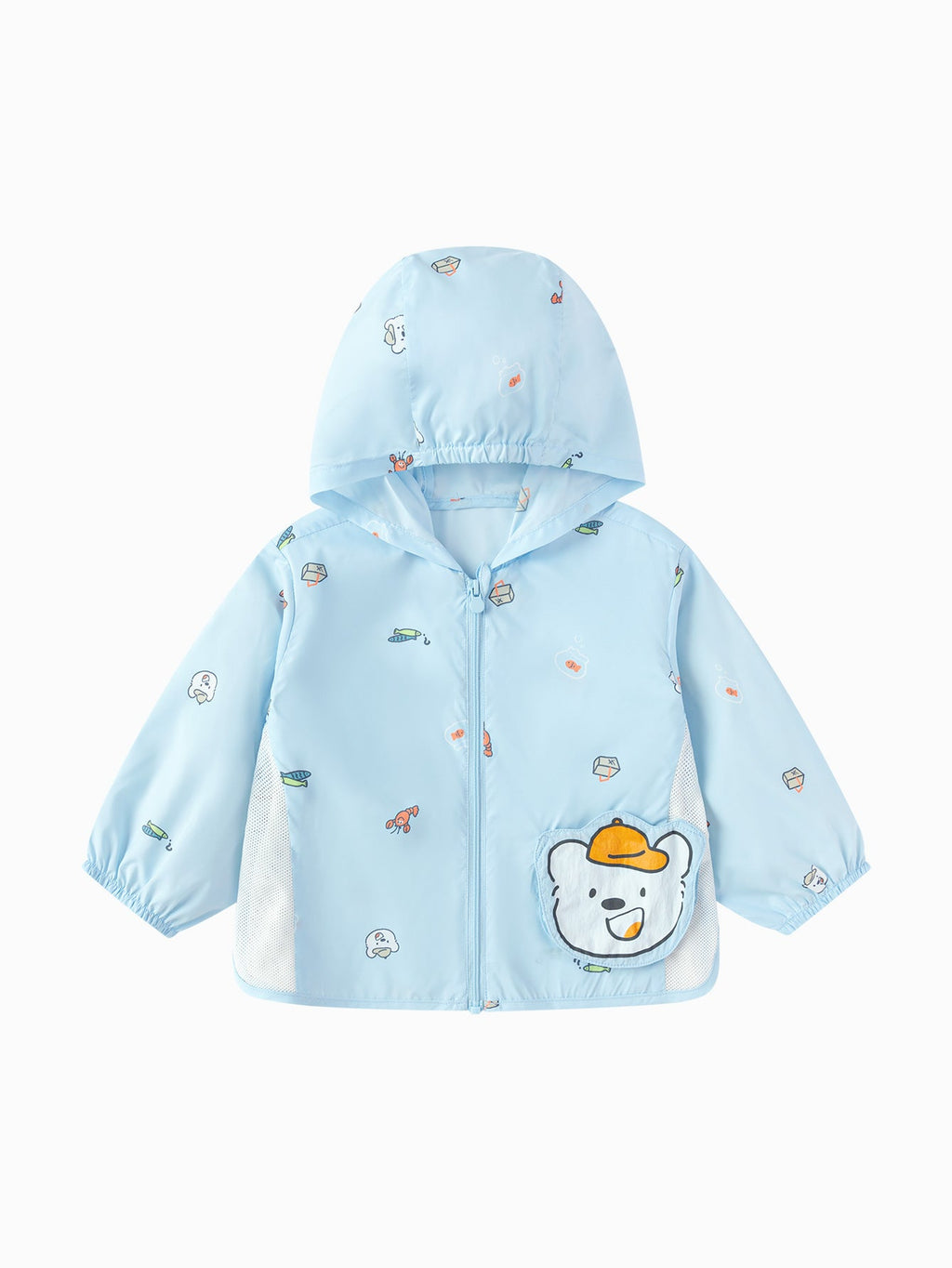 Balabala Baby Unisex Cartoon Hooded Jacket