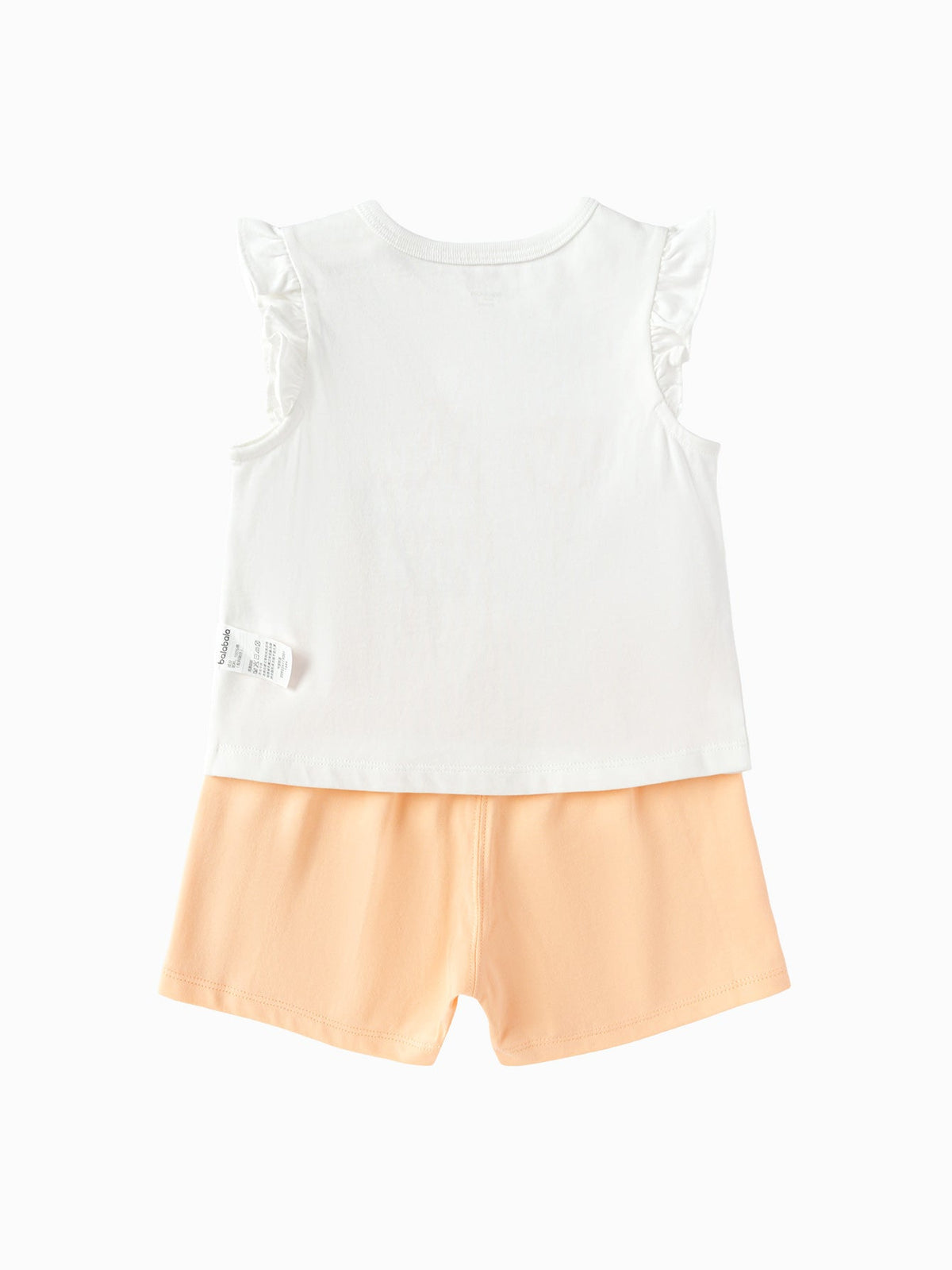 Balabala Baby Girl Short Sleeve Suit