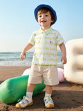 Balabala Baby Boy Short Sleeve Suit