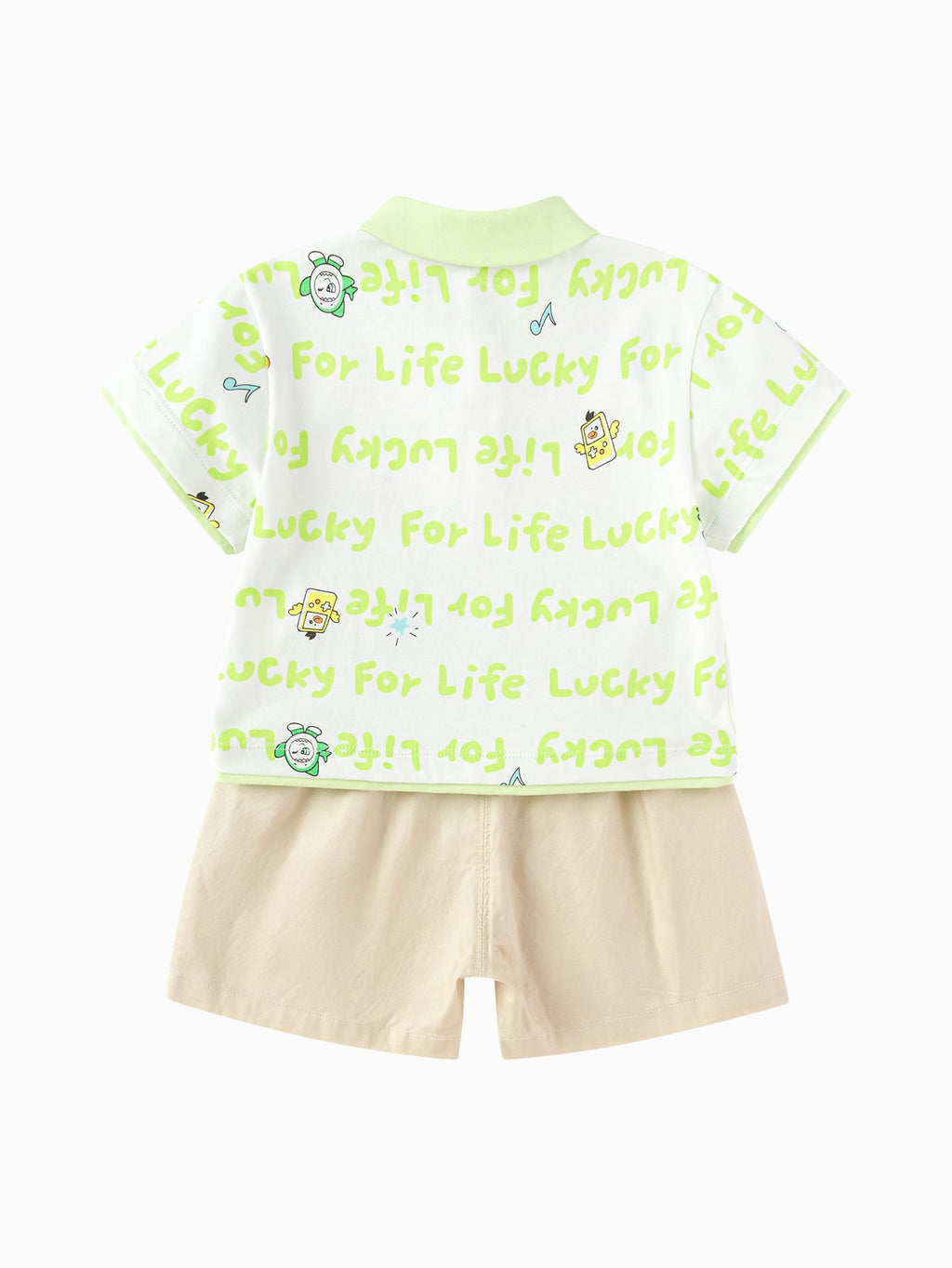 Balabala Baby Boy Short Sleeve Suit