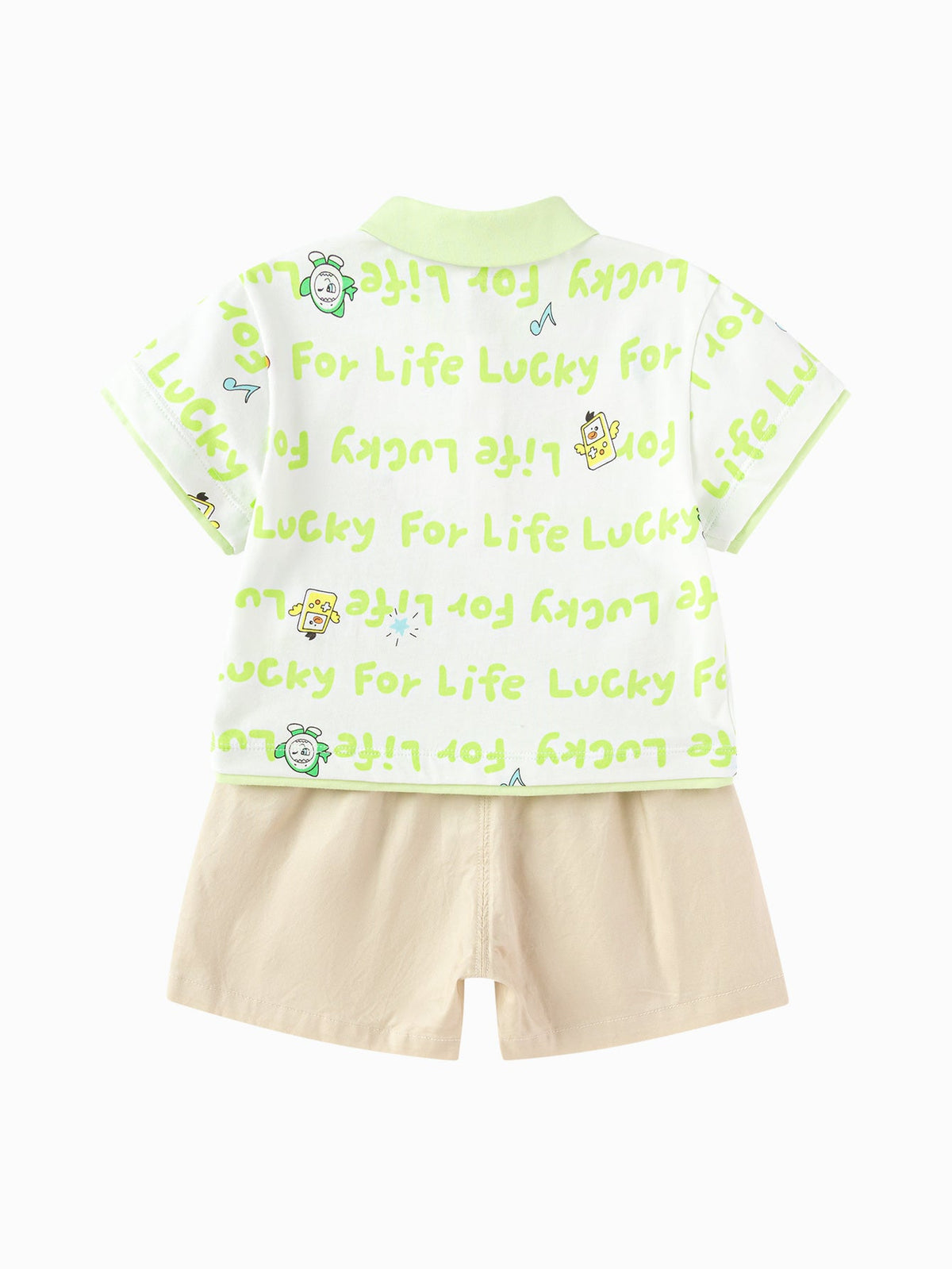 Balabala Baby Boy Short Sleeve Suit