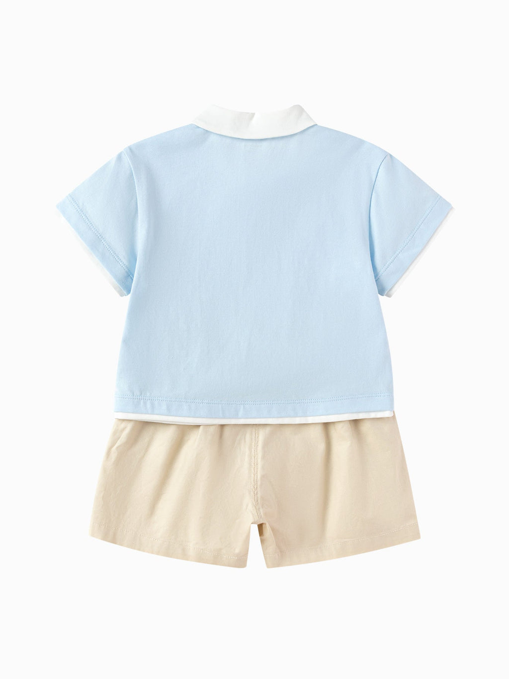 Balabala Baby Boy Short Sleeve Suit