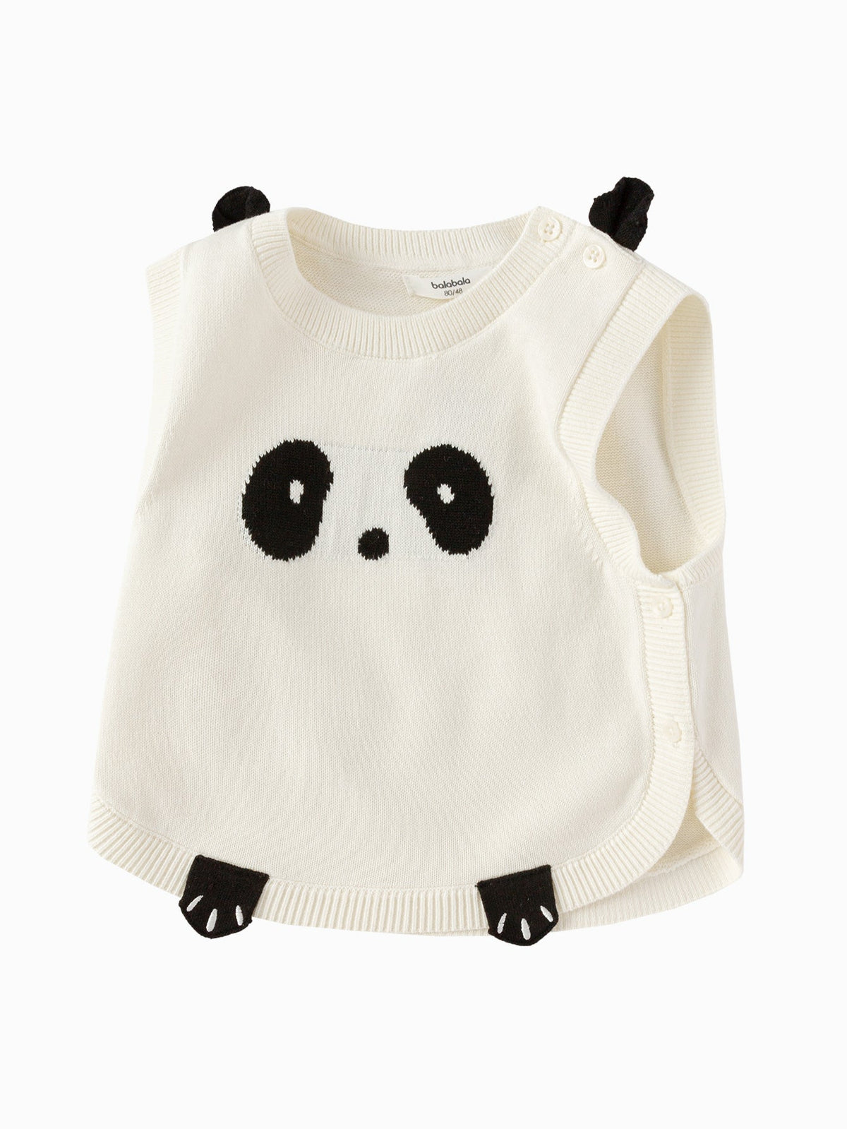 balabala Baby Casual Cute Panda Vest