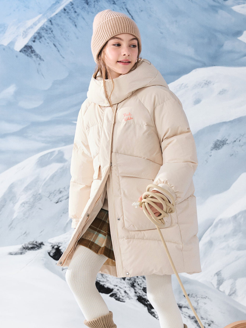 Balabala Girl Kids Down Jacket