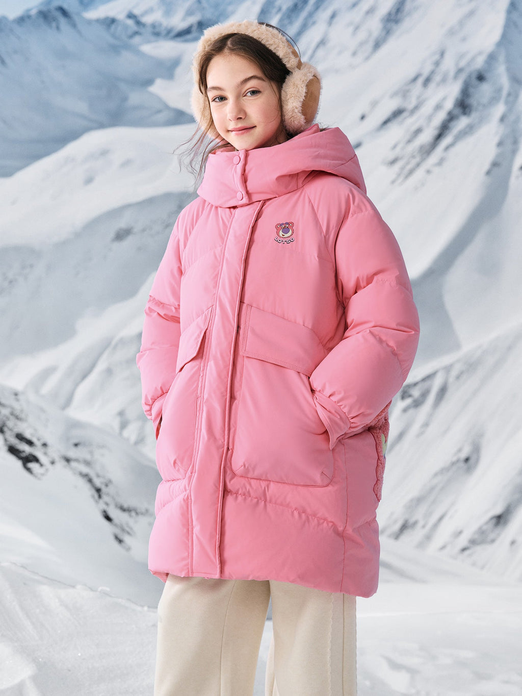 Balabala Girl Kids Down Jacket