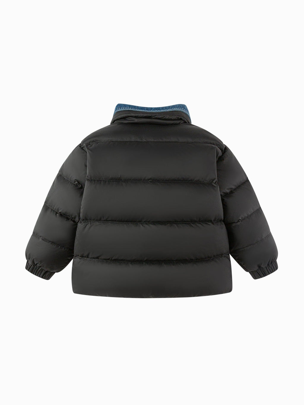 balabala boy toddler Plaid Shirt Collar Down Jacket