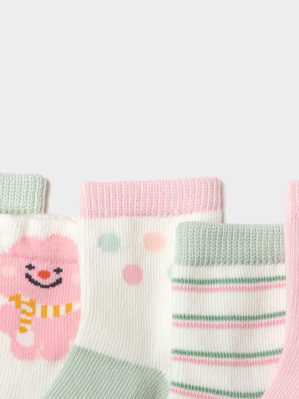 Balabala Baby Socks Year of Snake New Children Cotton Socks Boy And Girl Toddler Animal Year Red 5Pcs Pack