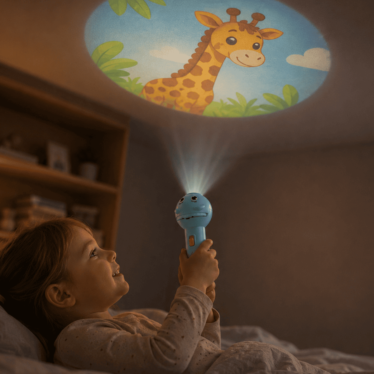 TibaToes™ Animal Story Projection Flashlight