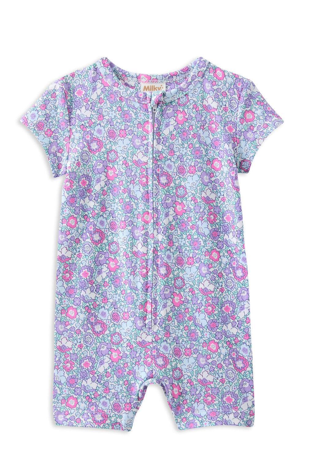 Pretty Posy Zip Romper