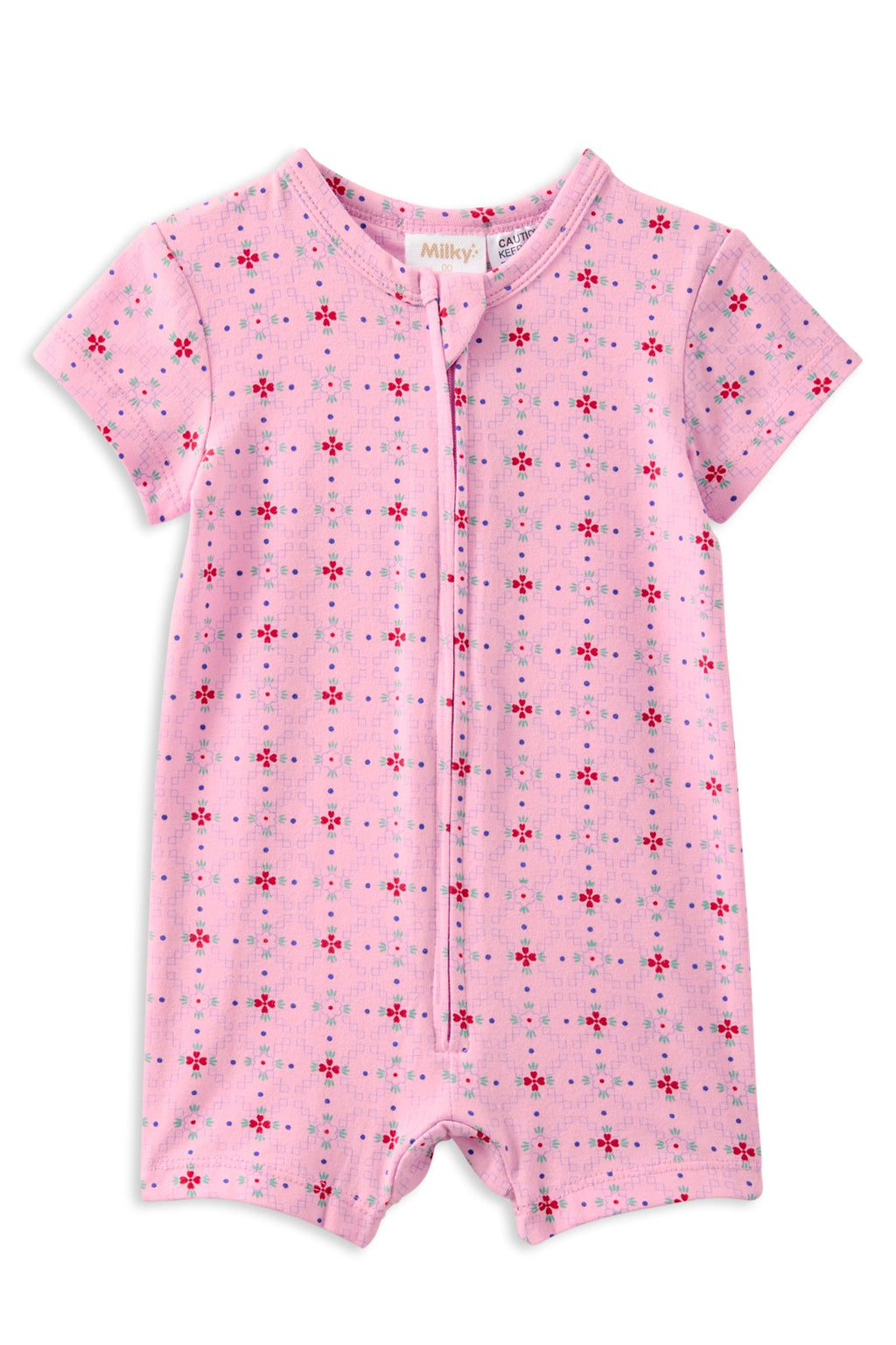 Fleur Zip Romper