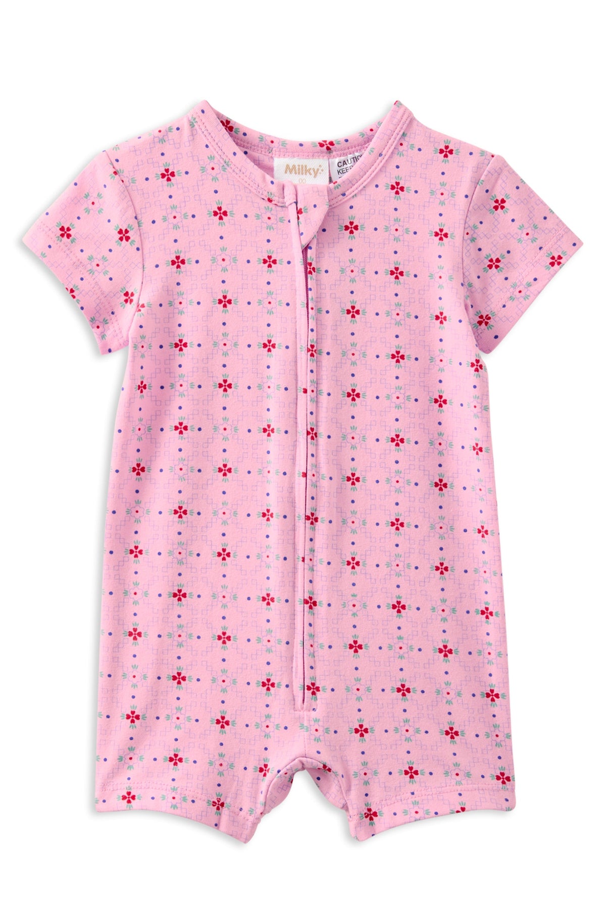 Fleur Zip Romper