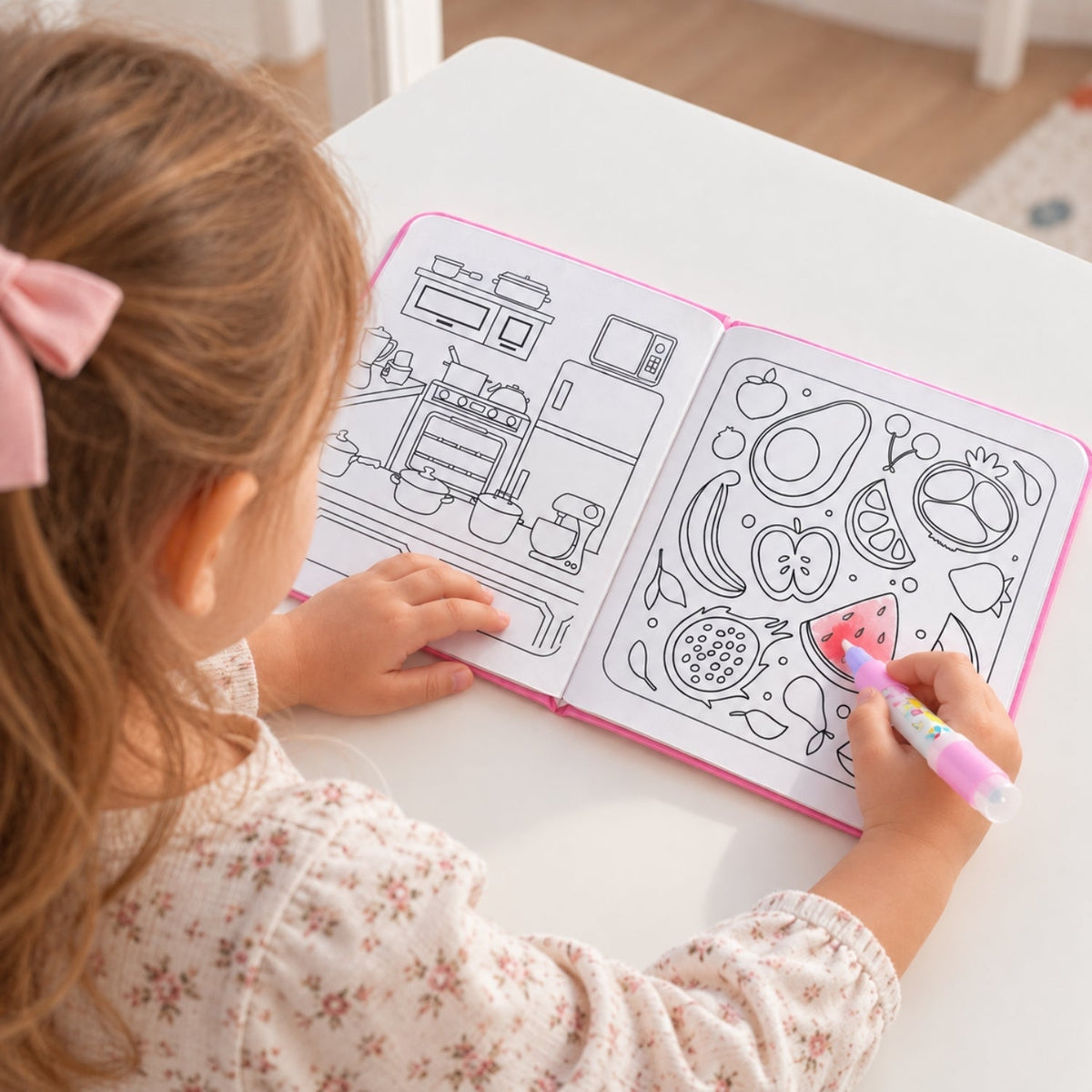 TibaToes™ MagicSplash Water Coloring Book