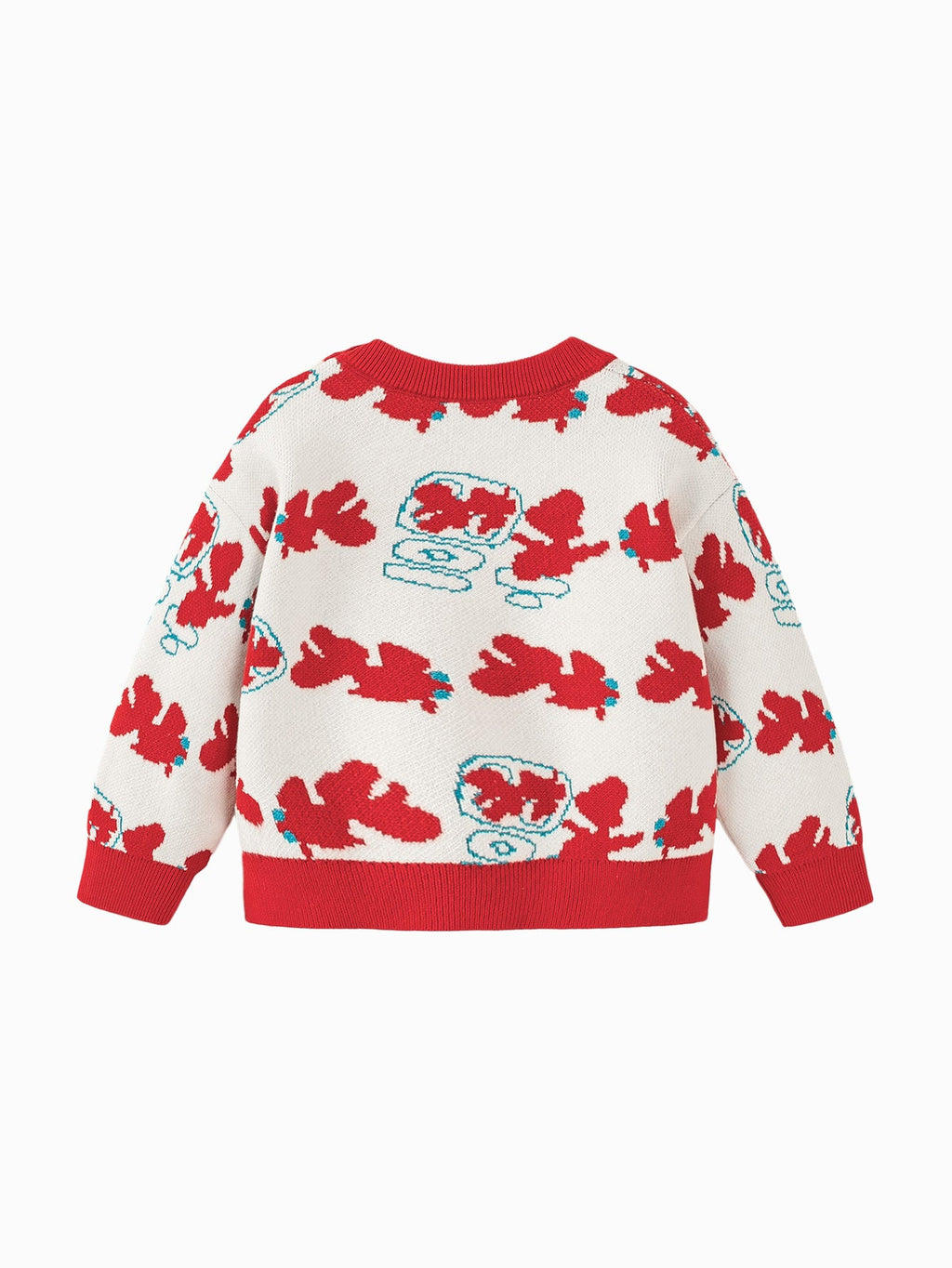 Baby Unisex New Year greetings clothes sweater winter