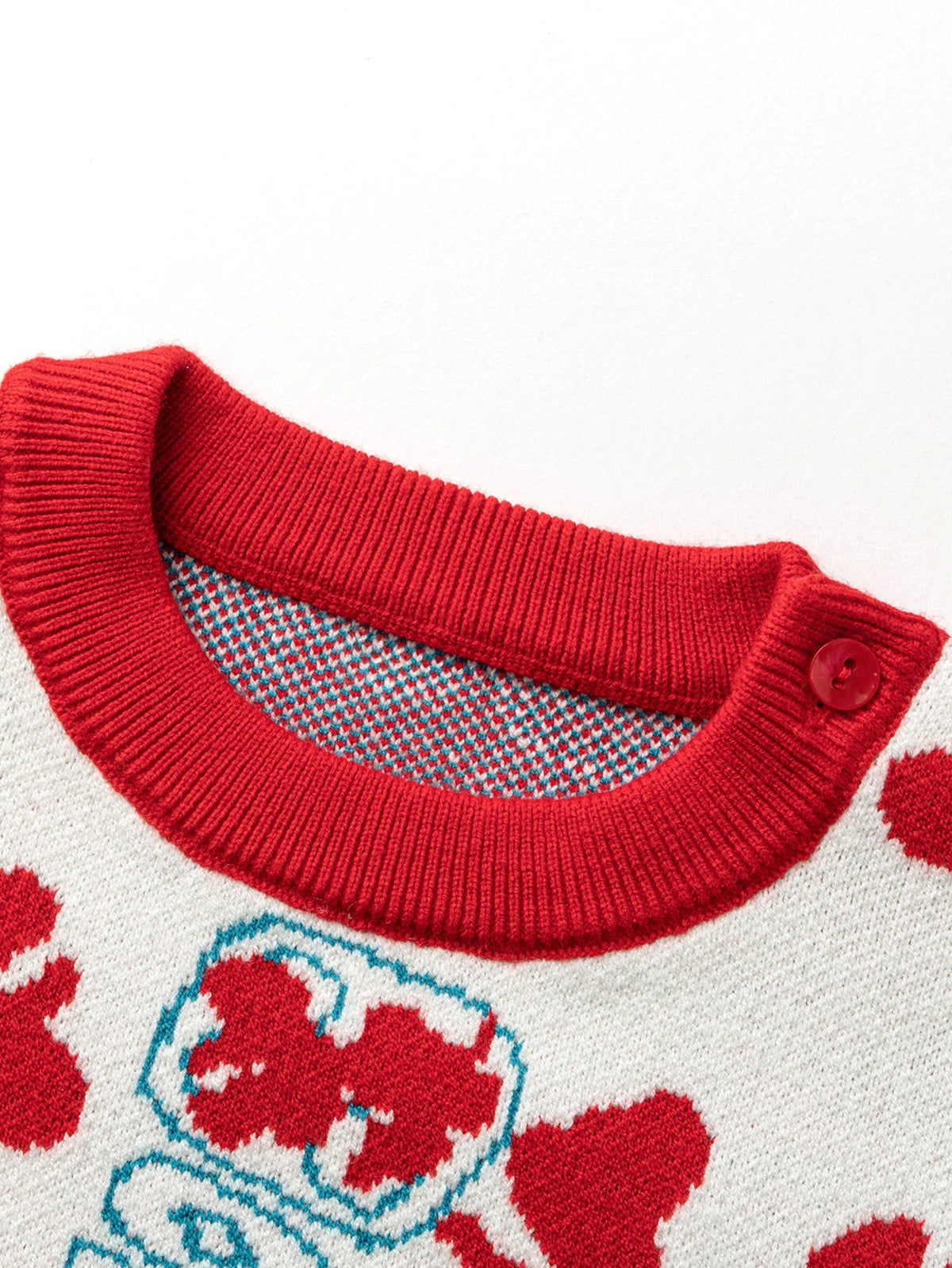 Baby Unisex New Year greetings clothes sweater winter