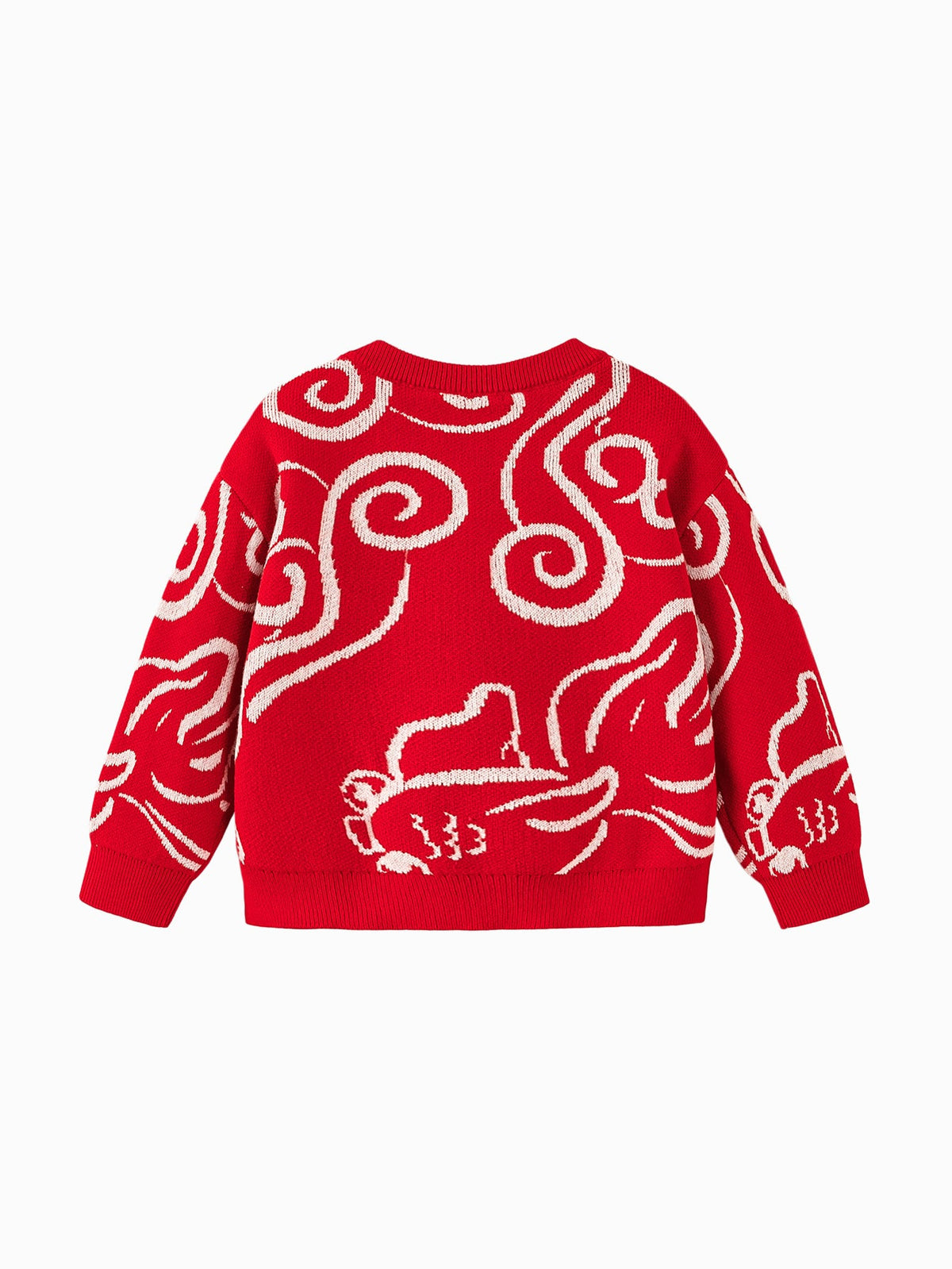 Baby Unisex New Year greetings clothes sweater winter