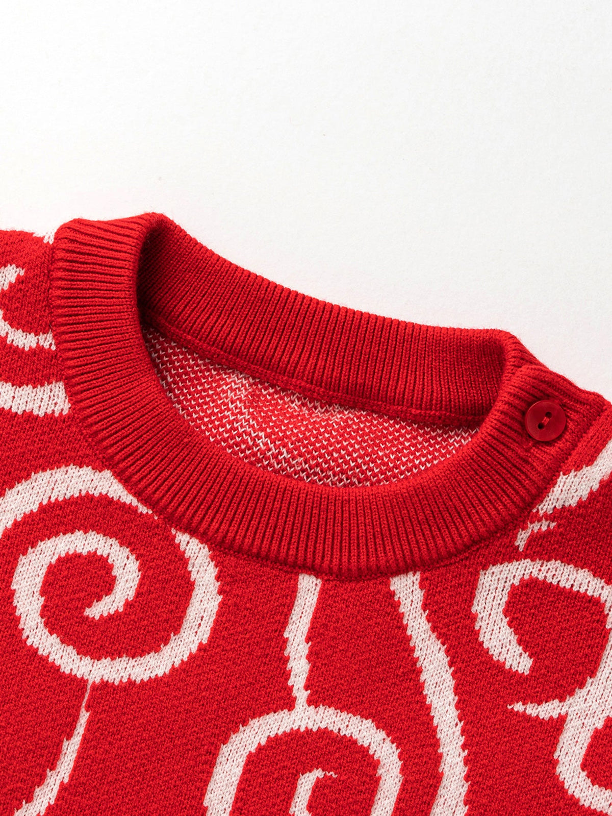 Baby Unisex New Year greetings clothes sweater winter