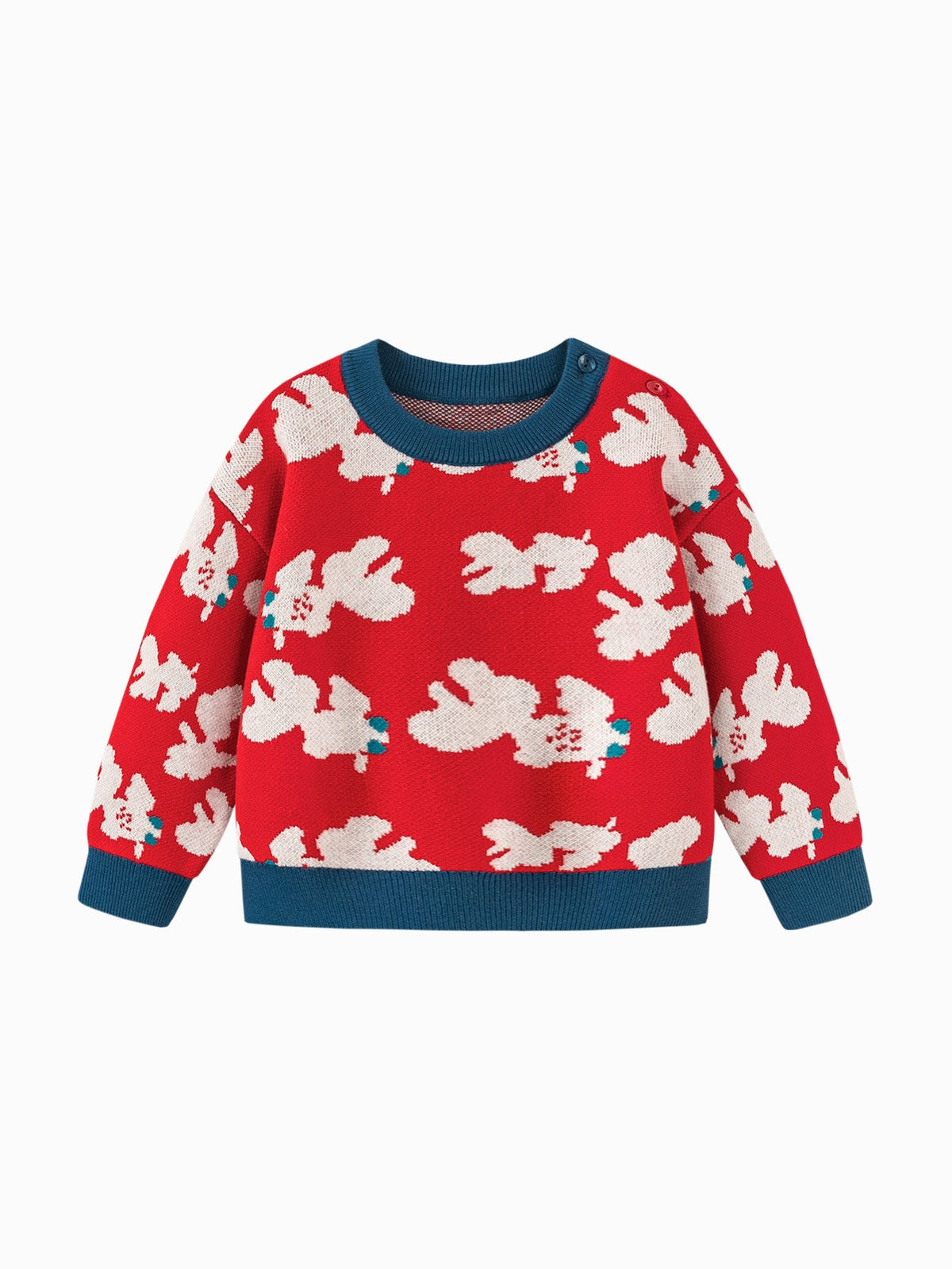 Baby Unisex New Year greetings clothes sweater winter