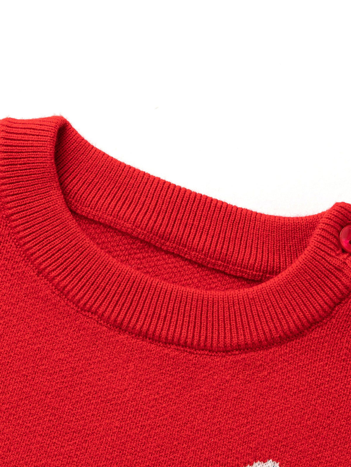 Baby Unisex New Year greetings clothes sweater winter