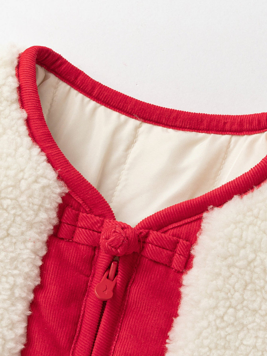 Baby Unisex New Chinese New Year Greetings Clothes Imitation Sherpa Jacket Winter