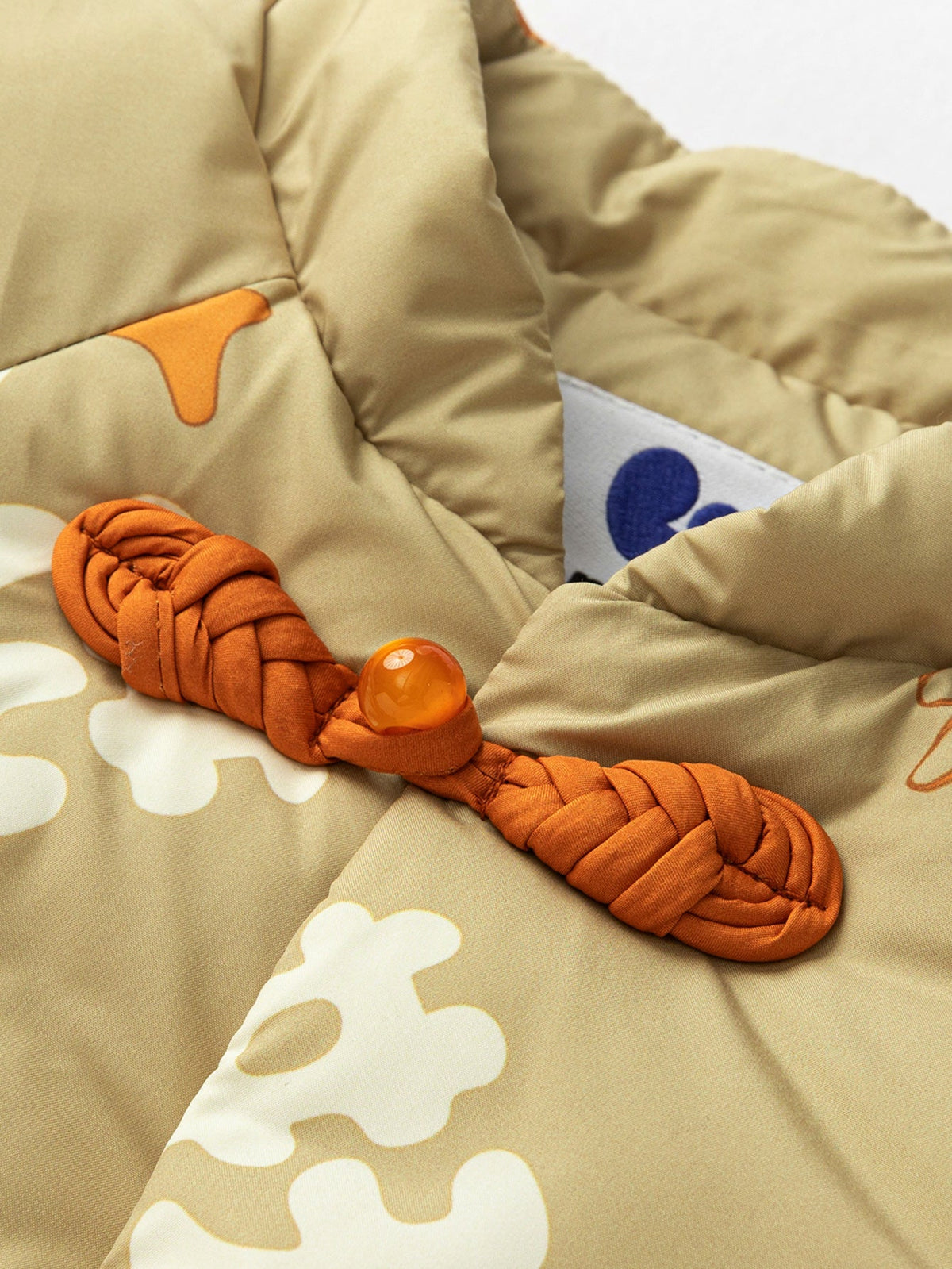 Baby Unisex New Chinese New Year Greetings Waterproof and Oil-proof Cotton Jacket