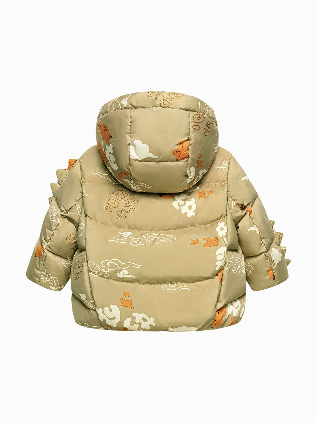 Baby Unisex New Chinese New Year Greetings Dress Waterproof and Oil-proof Down Jacket Winter