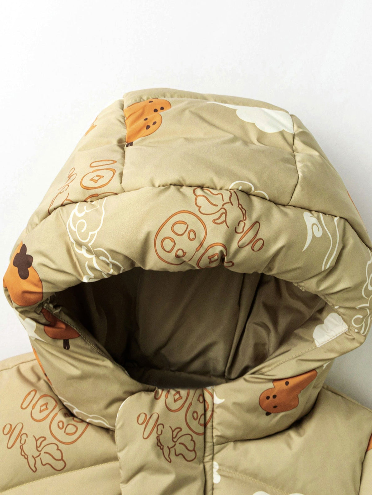 Baby Unisex New Chinese New Year Greetings Dress Waterproof and Oil-proof Down Jacket Winter