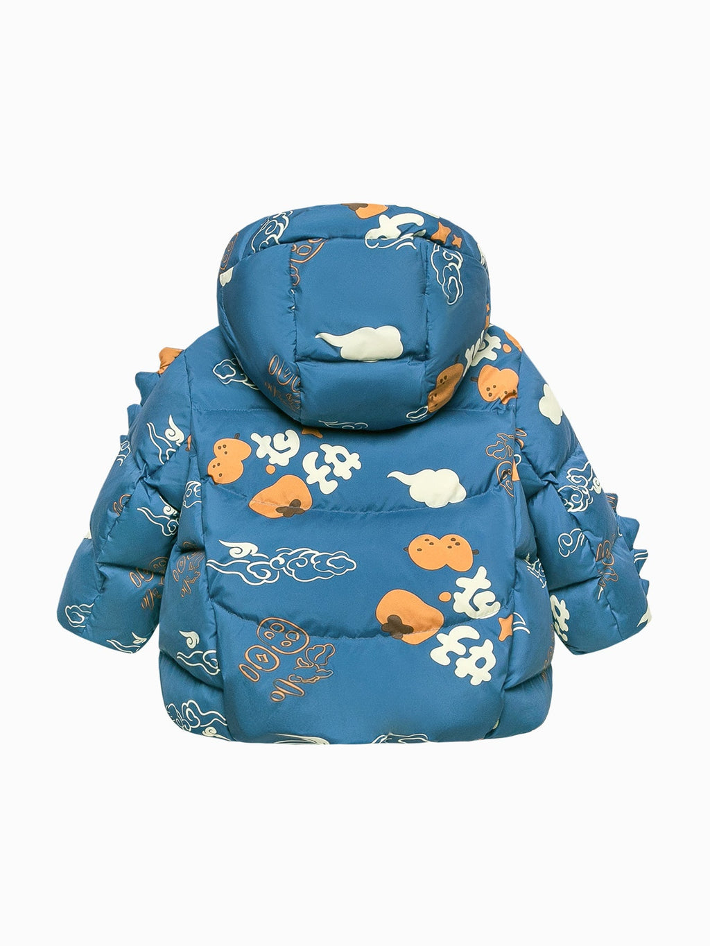 Baby Unisex New Chinese New Year Greetings Dress Waterproof and Oil-proof Down Jacket Winter