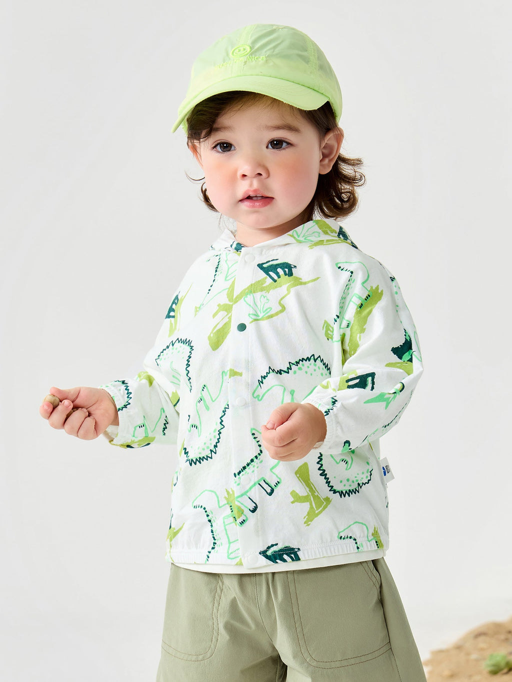 Baby Unisex Graphic Dinosaur Outwear and Jackets