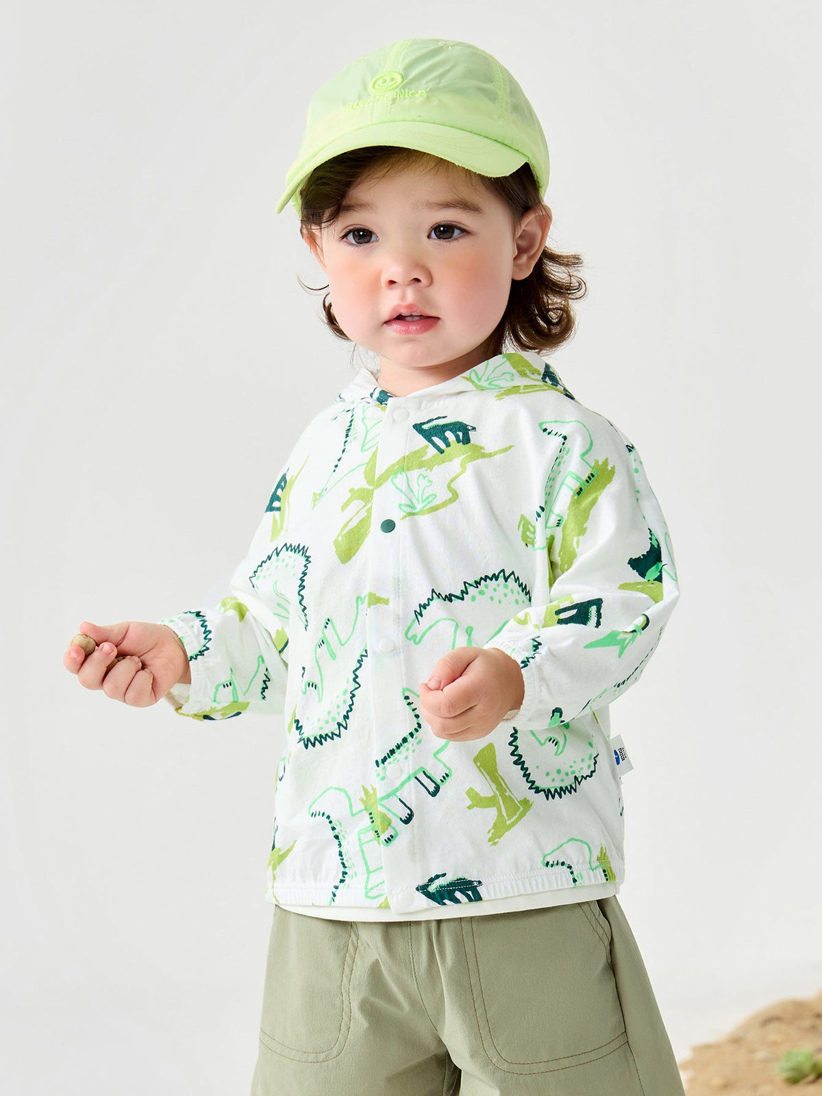 Baby Unisex Graphic Dinosaur Outwear and Jackets