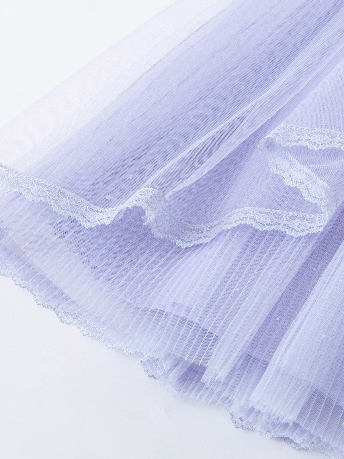 Balabala Casual Girls Butterfly Short-sleeve Tulle Dress